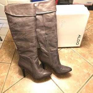 Knee High Gray Aldo Boots-NWT!